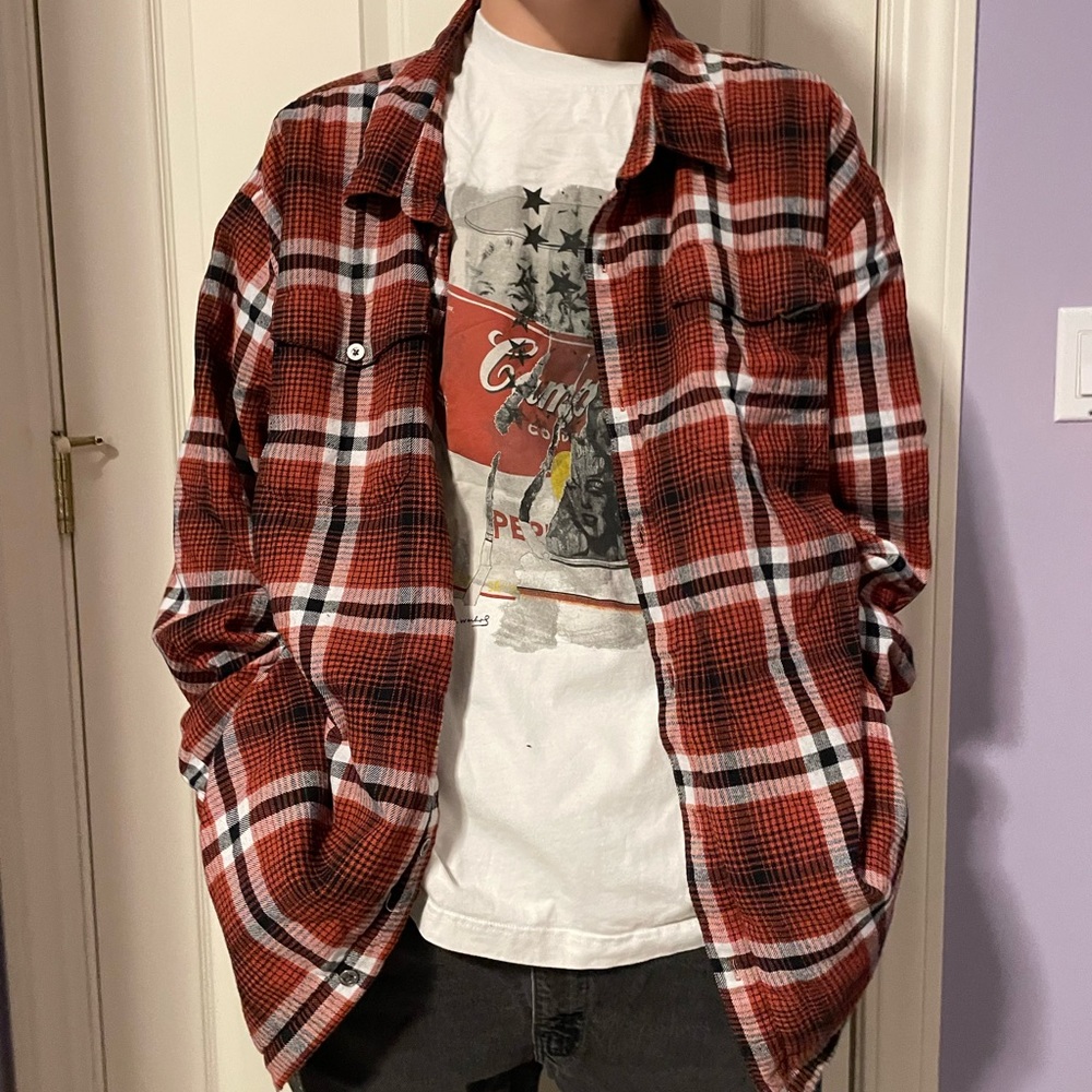 OVERSIZED WRANGLER PLAID JACKET